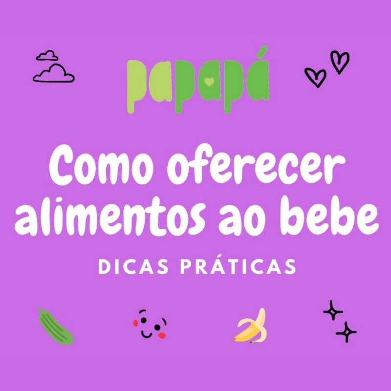 Como Oferecer Alimentos ao Bebê