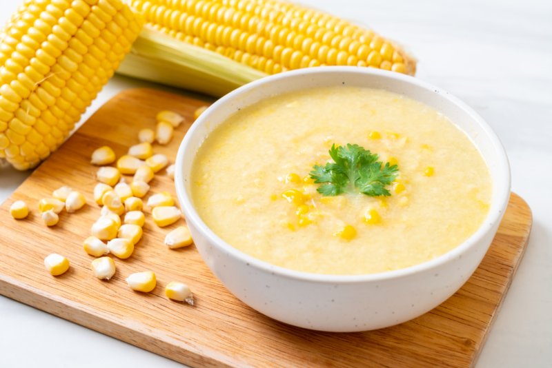 Receita Papinha de Milho
